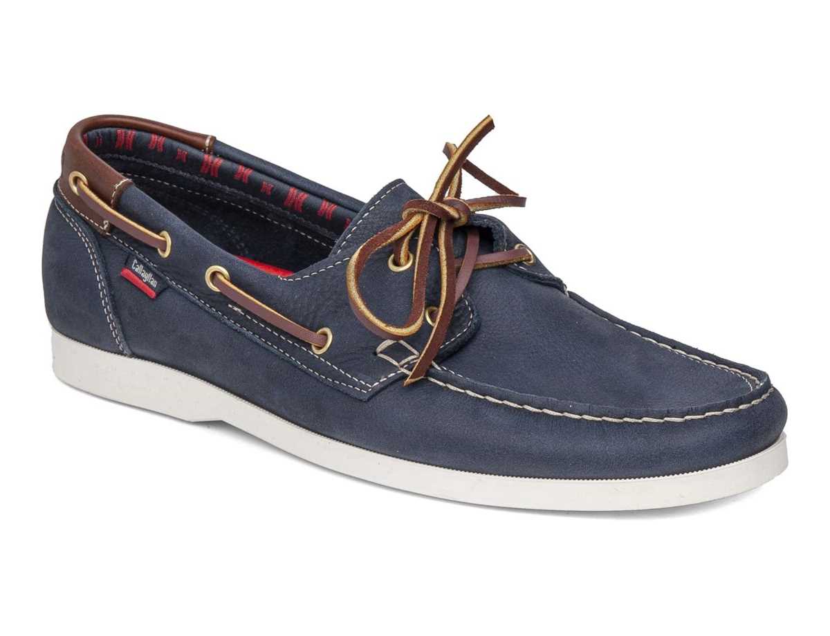 Scarpe Barca Callaghan 51600 Yate Uomo Blu Marroni | XAC6256LU