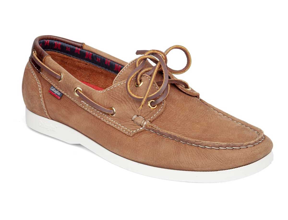 Scarpe Barca Callaghan 51600 Yate Uomo Beige Marroni | YPT8828UC