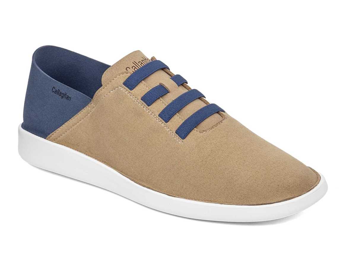 Scarpe Casual Callaghan 47700 In Cro Uomo Beige Blu | PGS8665ND