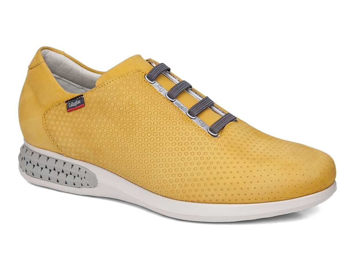 Scarpe Da Ginnastica Callaghan 12101 Personal Uomo Gialle | AJY1418UE