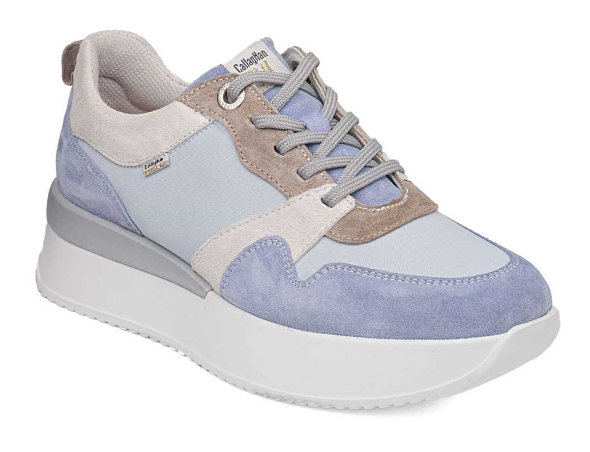 Scarpe Da Ginnastica Callaghan 51206 Dina Donna Blu Beige | BME7261NP