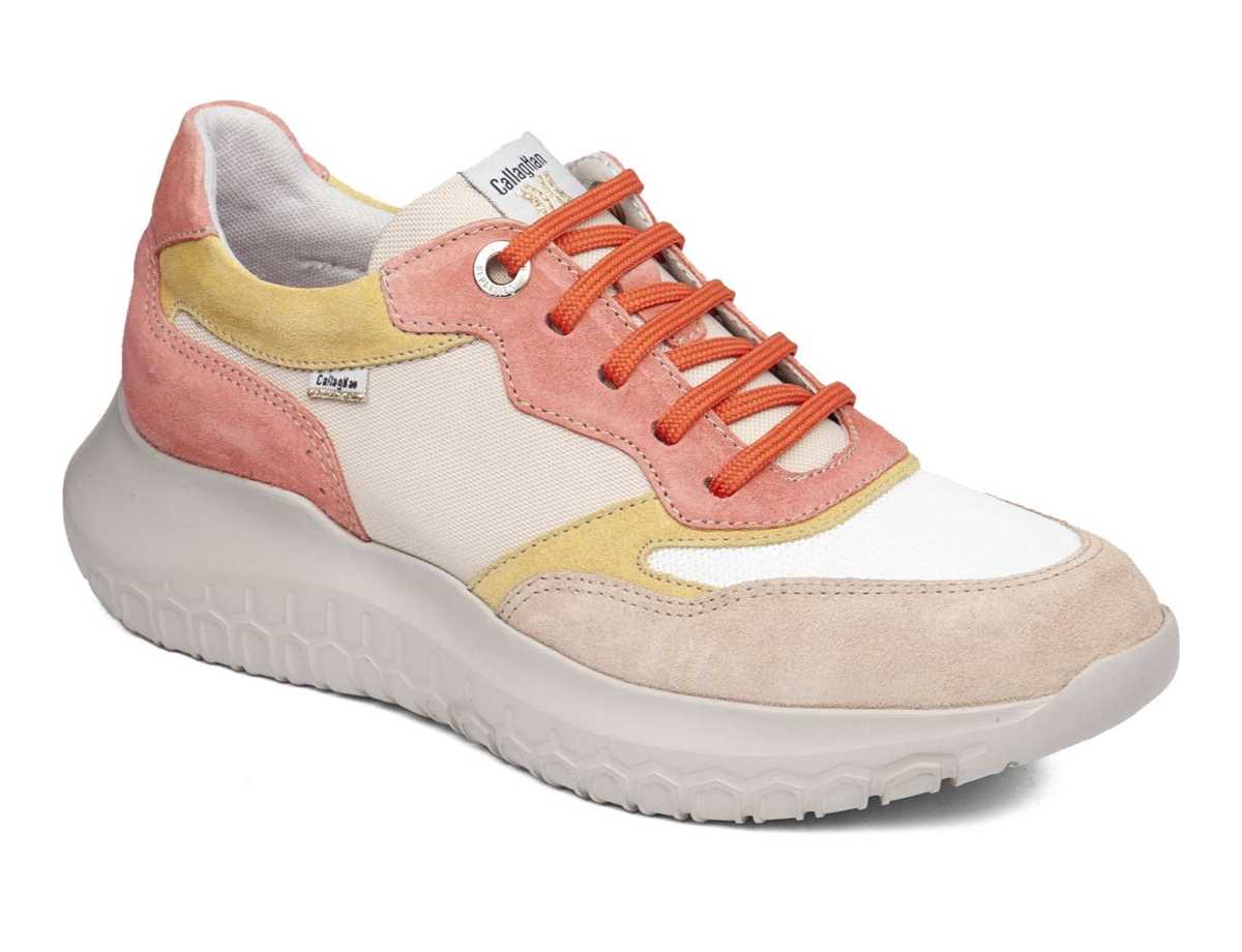 Scarpe Da Ginnastica Callaghan 53802 Suv Marine Sra Donna Rosa Bianche | KRO5119IG