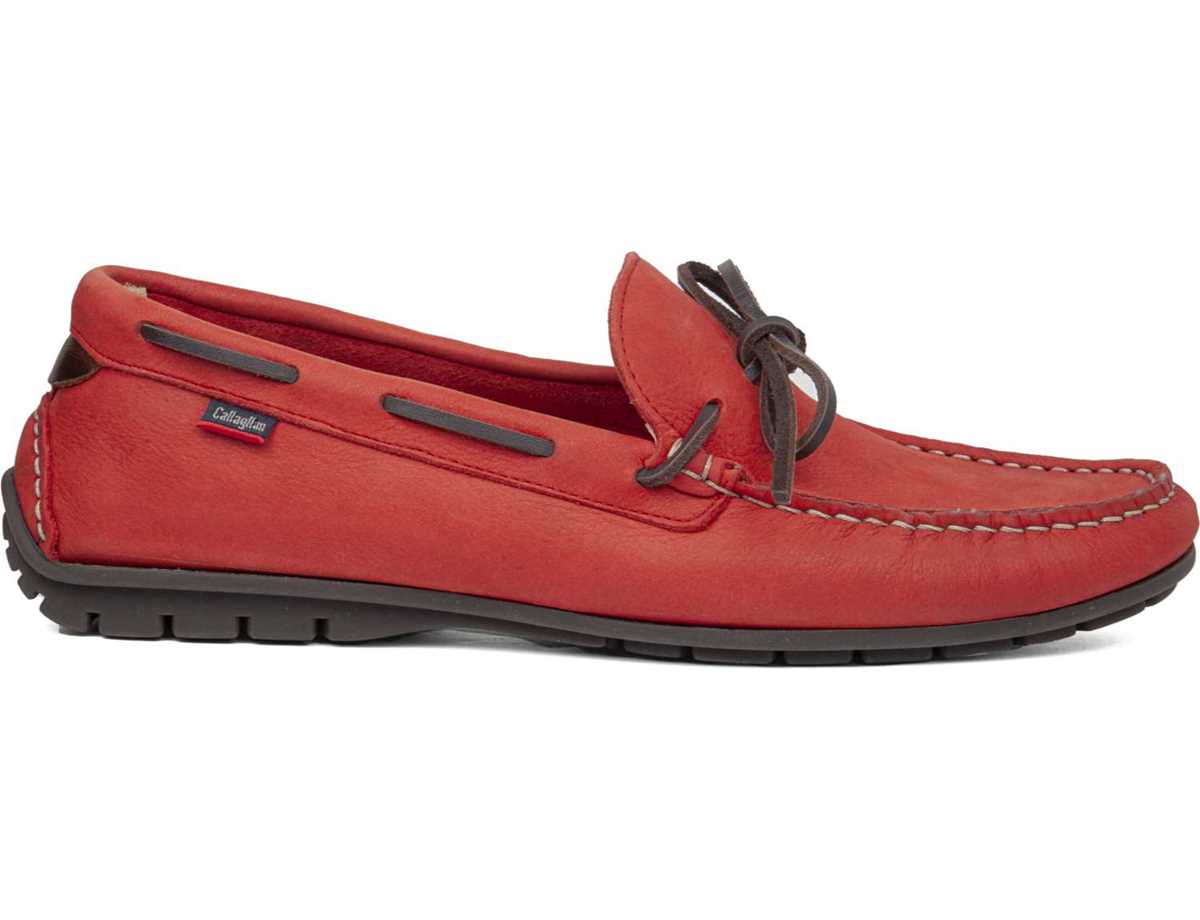 Mocassini Callaghan 53901 Bitron Uomo Rosse Marroni | EOU2681FG