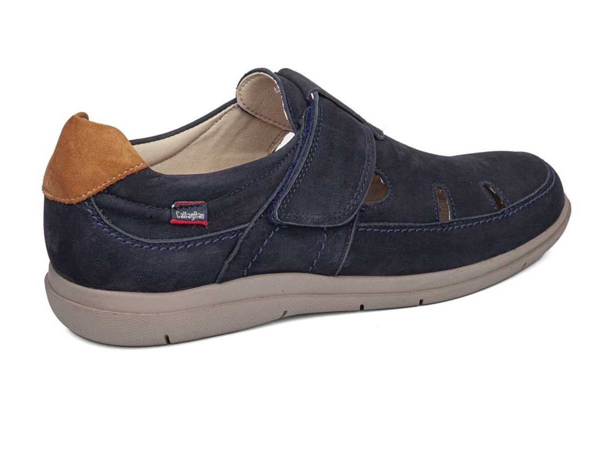 Sandali Callaghan 46802 Duna Uomo Blu Marroni | VKW759SZ