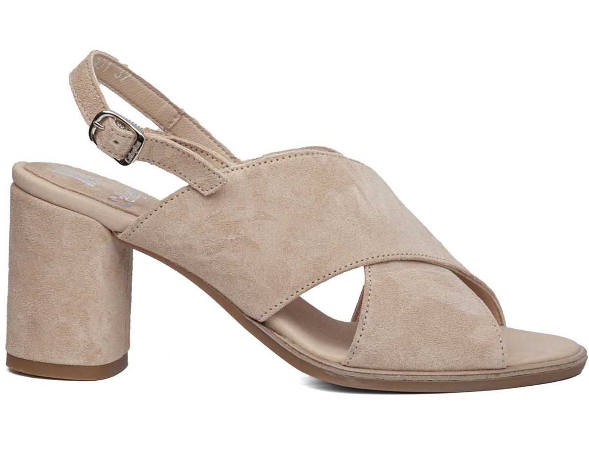 Sandali con Tacco Callaghan 31901 Kanji Donna Beige | XNS4684WF