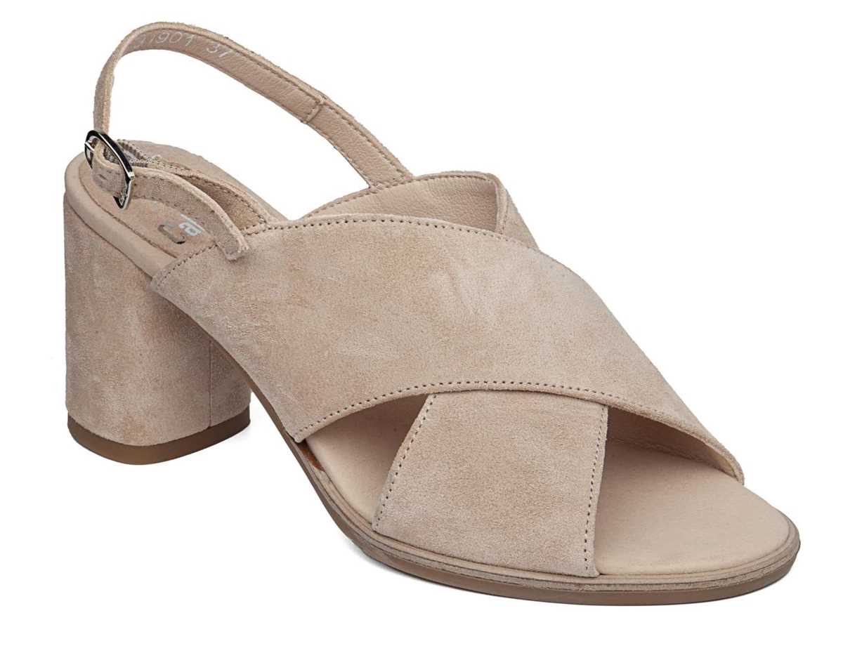 Sandali con Tacco Callaghan 31901 Kanji Donna Beige | XNS4684WF