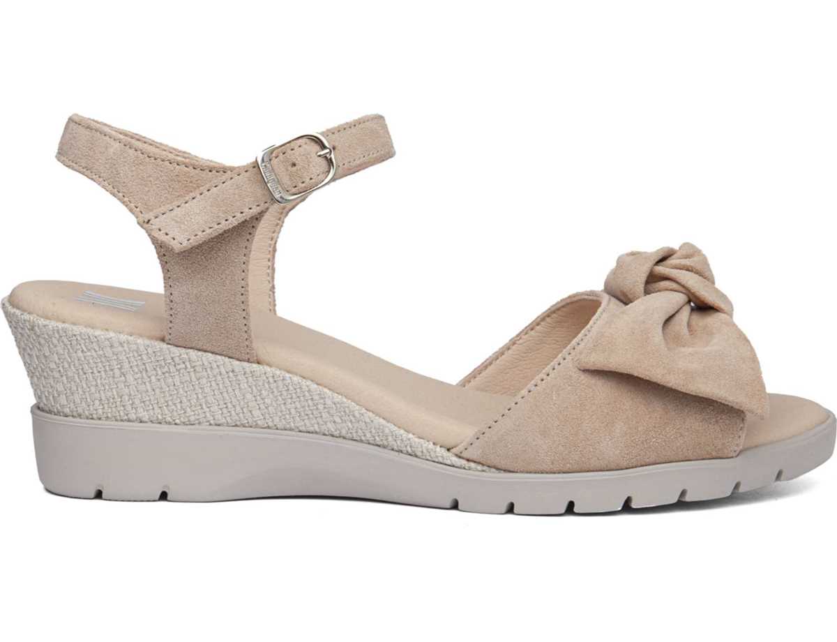 Sandali con Zeppa Callaghan 29115 Esperanza Donna Rosa Beige | RIQ5327UN