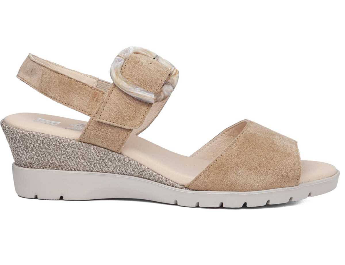 Sandali con Zeppa Callaghan 29116 Esperanza Donna Beige | GIG7095LN