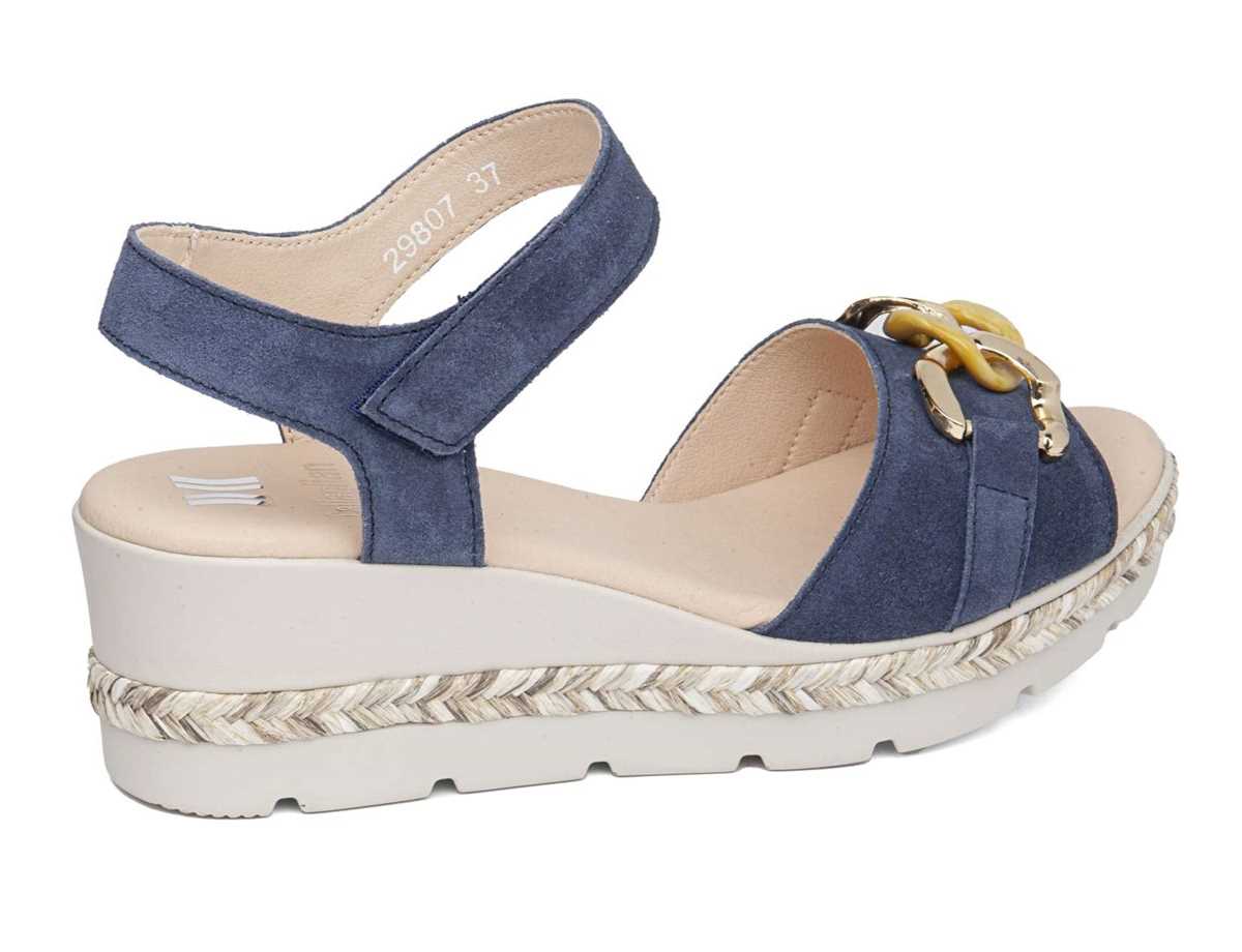 Sandali con Zeppa Callaghan 29807 Mara Donna Blu | IBB7691GC