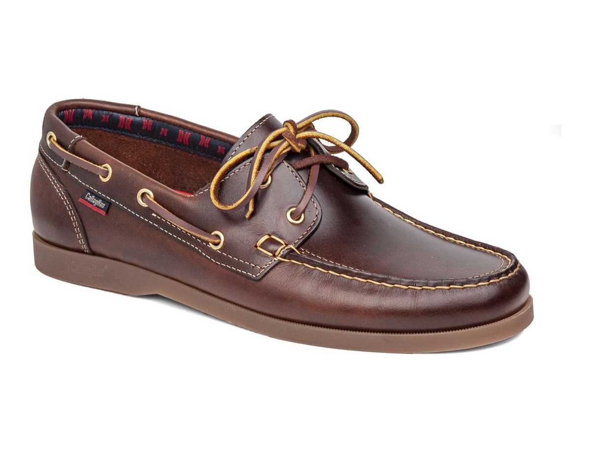 Scarpe Barca Callaghan 51600 Yate Uomo Marroni Scuro | MUK463JI