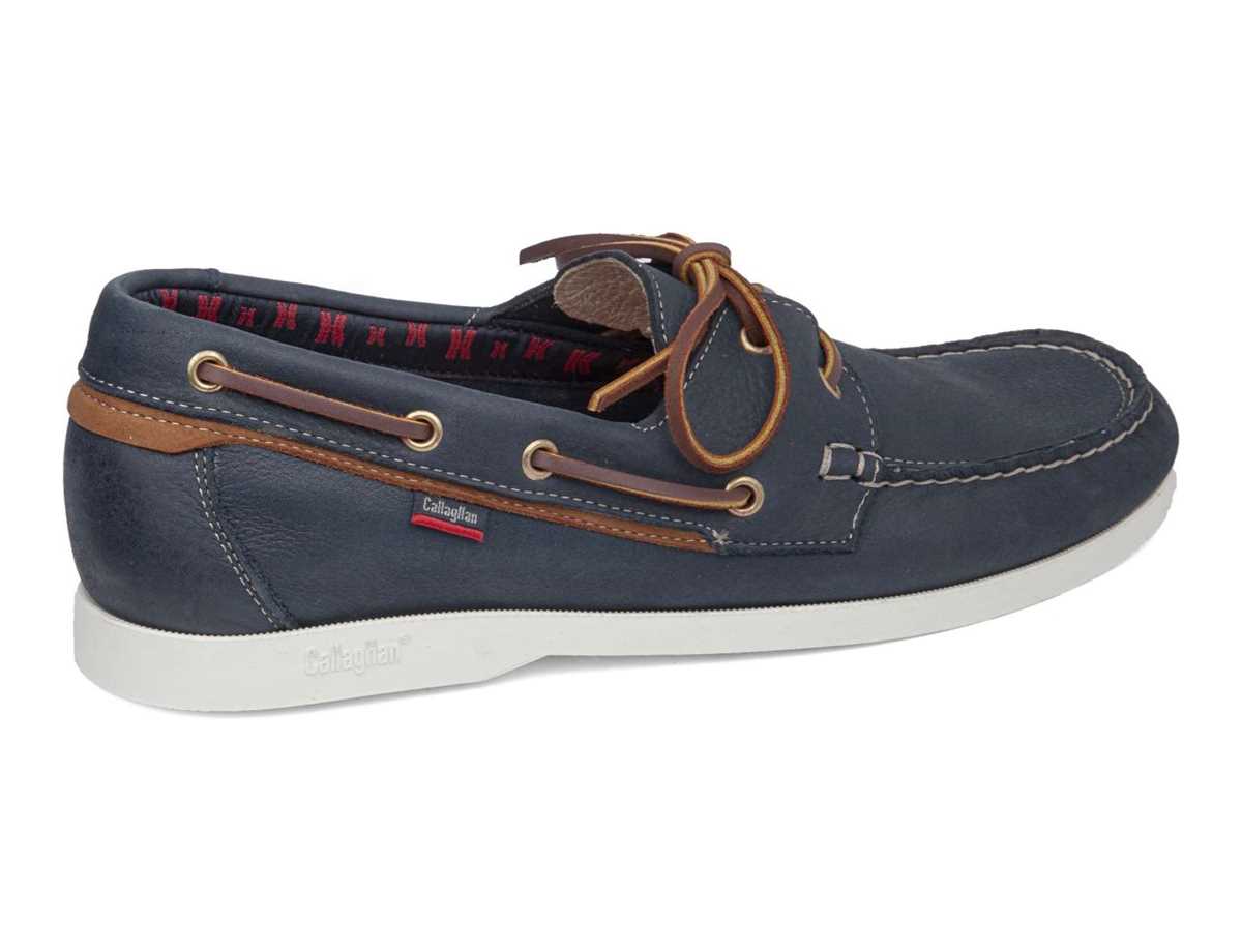 Scarpe Barca Callaghan 51603 Yate Uomo Blu Marroni | JAI9392TN