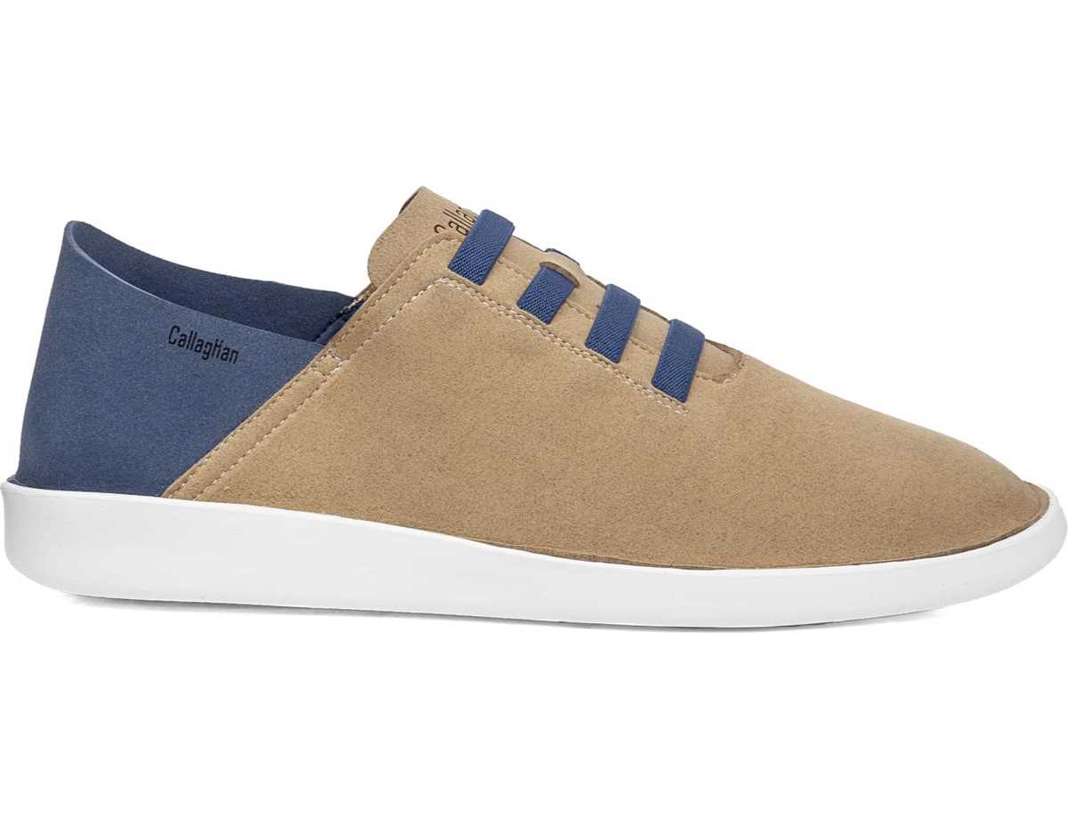 Scarpe Casual Callaghan 47700 In Cro Uomo Beige Blu | PGS8665ND