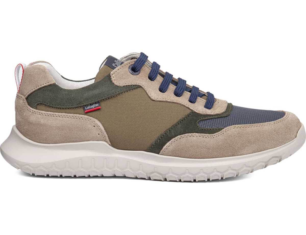 Scarpe Casual Callaghan 53702 Suv Marine Cro Uomo Beige Grigie Verdi | IHR9123DD