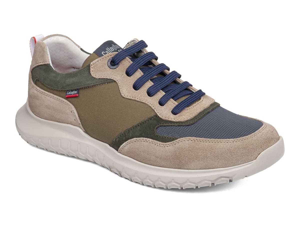 Scarpe Casual Callaghan 53702 Suv Marine Cro Uomo Beige Grigie Verdi | IHR9123DD