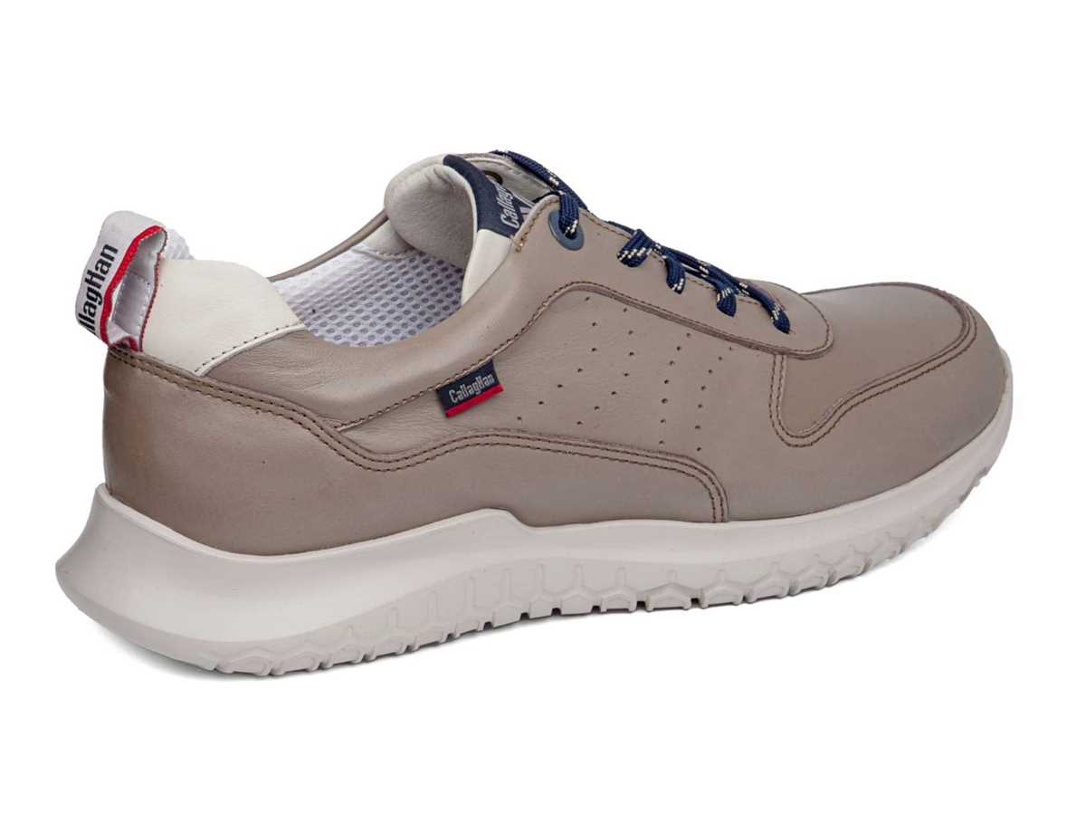 Scarpe Casual Callaghan 53703 Suv Marine Cro Uomo Beige Bianche | LLJ1845NT