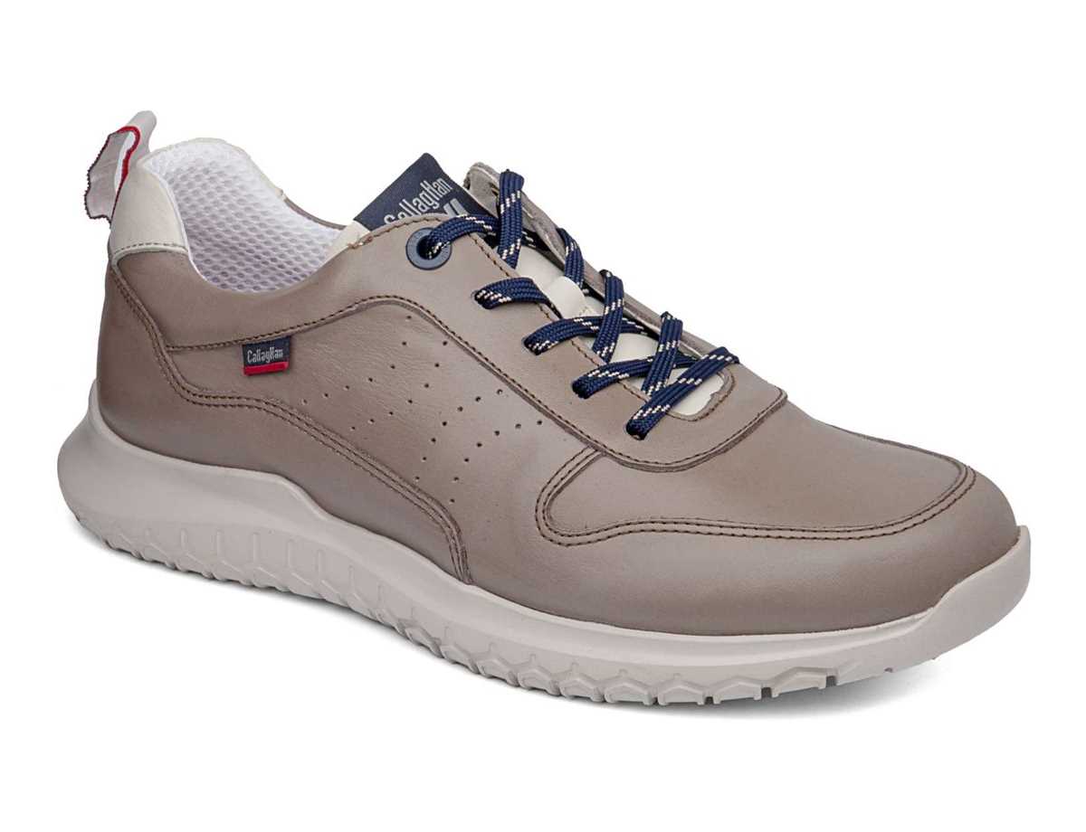 Scarpe Casual Callaghan 53703 Suv Marine Cro Uomo Beige Bianche | LLJ1845NT