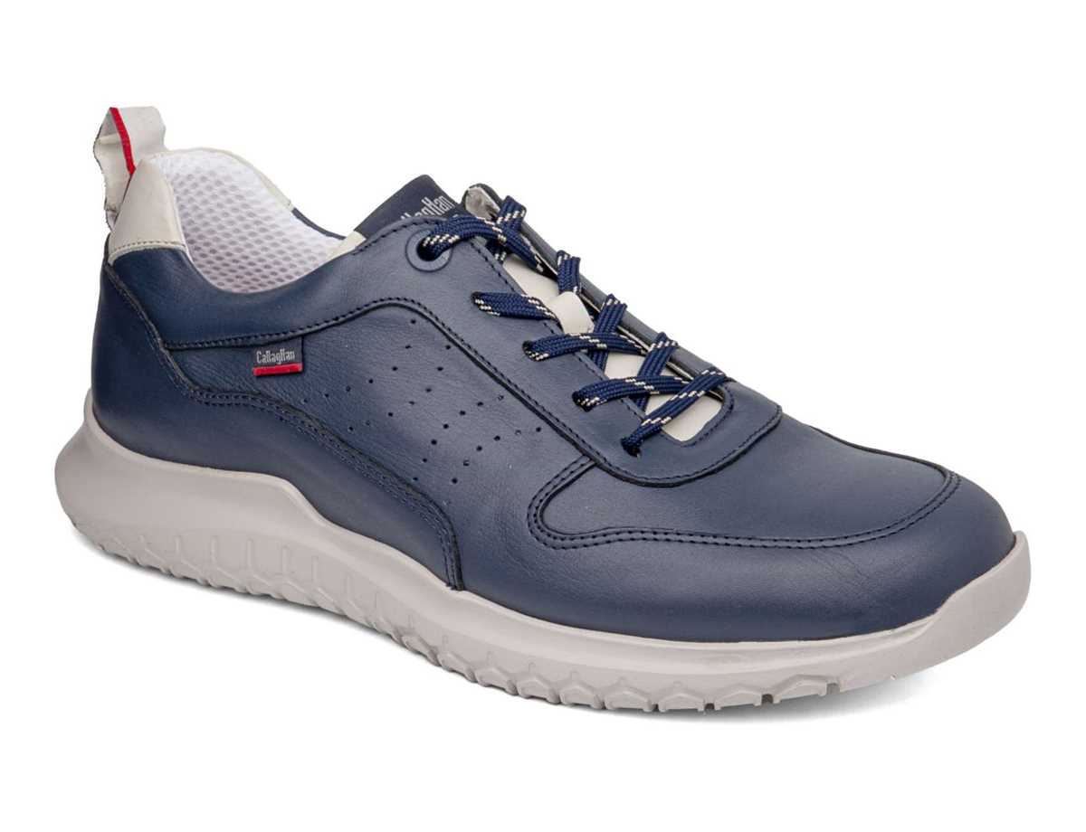 Scarpe Casual Callaghan 53703 Suv Marine Cro Uomo Blu Bianche | MAK6363ZW