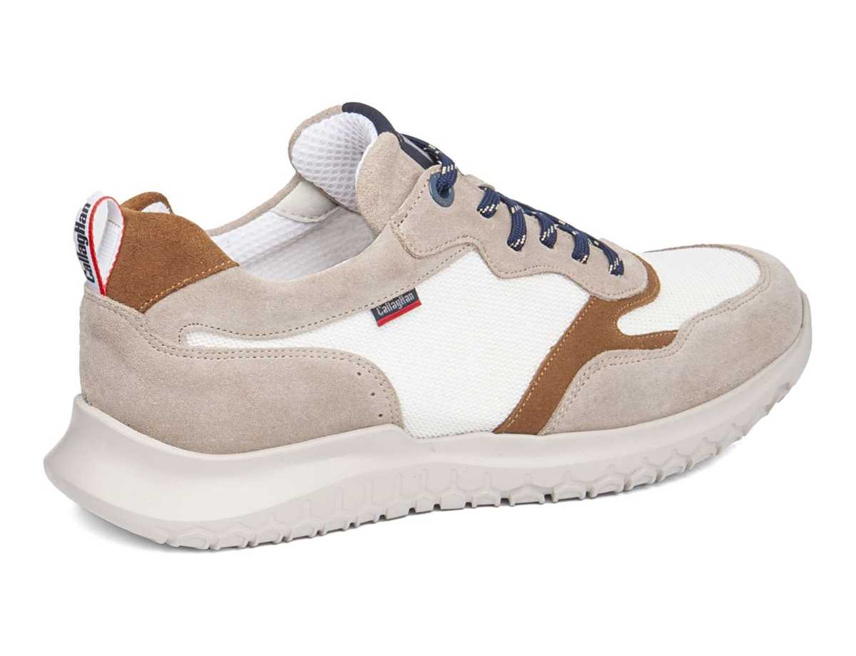 Scarpe Casual Callaghan 53704 Suv Marine Cro Uomo Beige Bianche Marroni | LAB141BQ