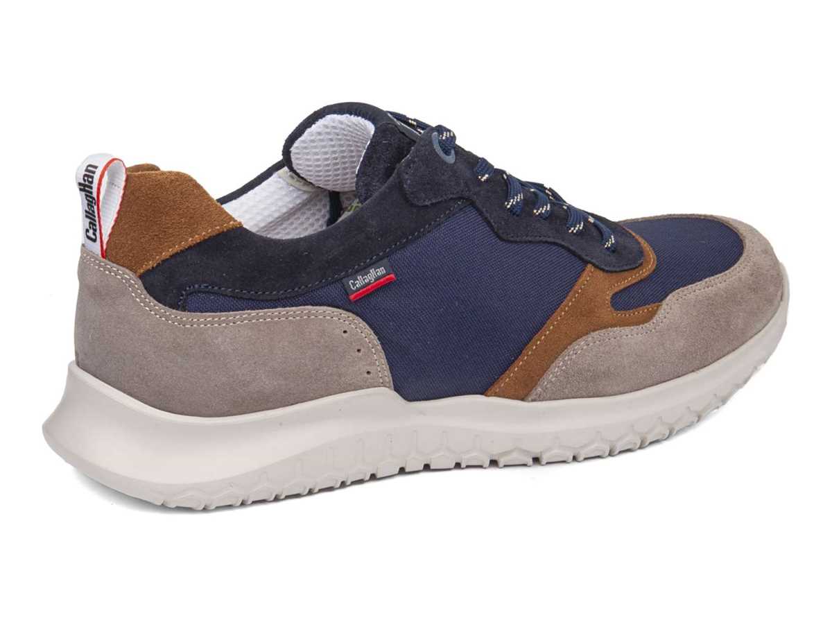 Scarpe Casual Callaghan 53704 Suv Marine Cro Uomo Grigie Blu Marroni | OLL8051ZS