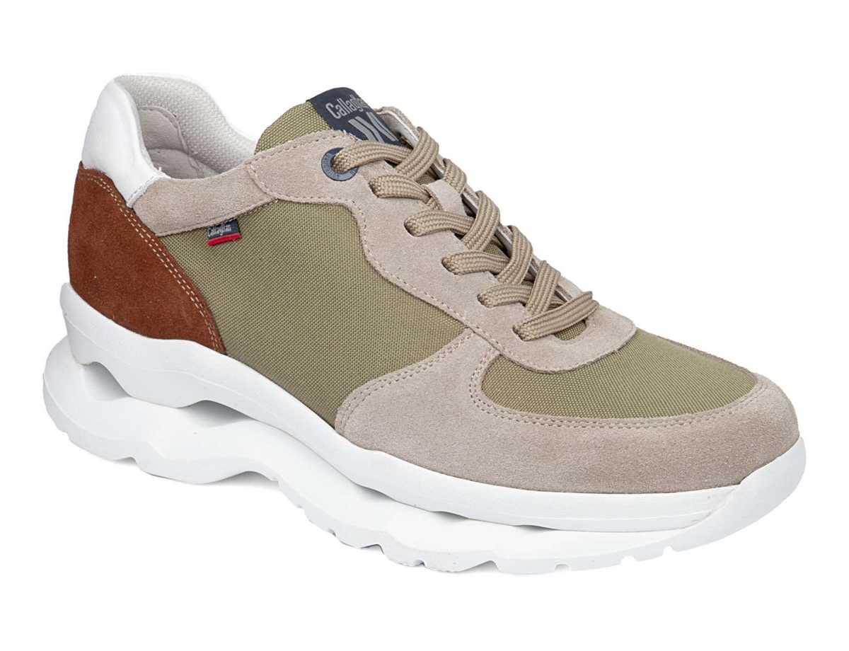 Scarpe Da Ginnastica Callaghan 17813 Mare Uomo Beige Verdi Marroni | KZN2611II