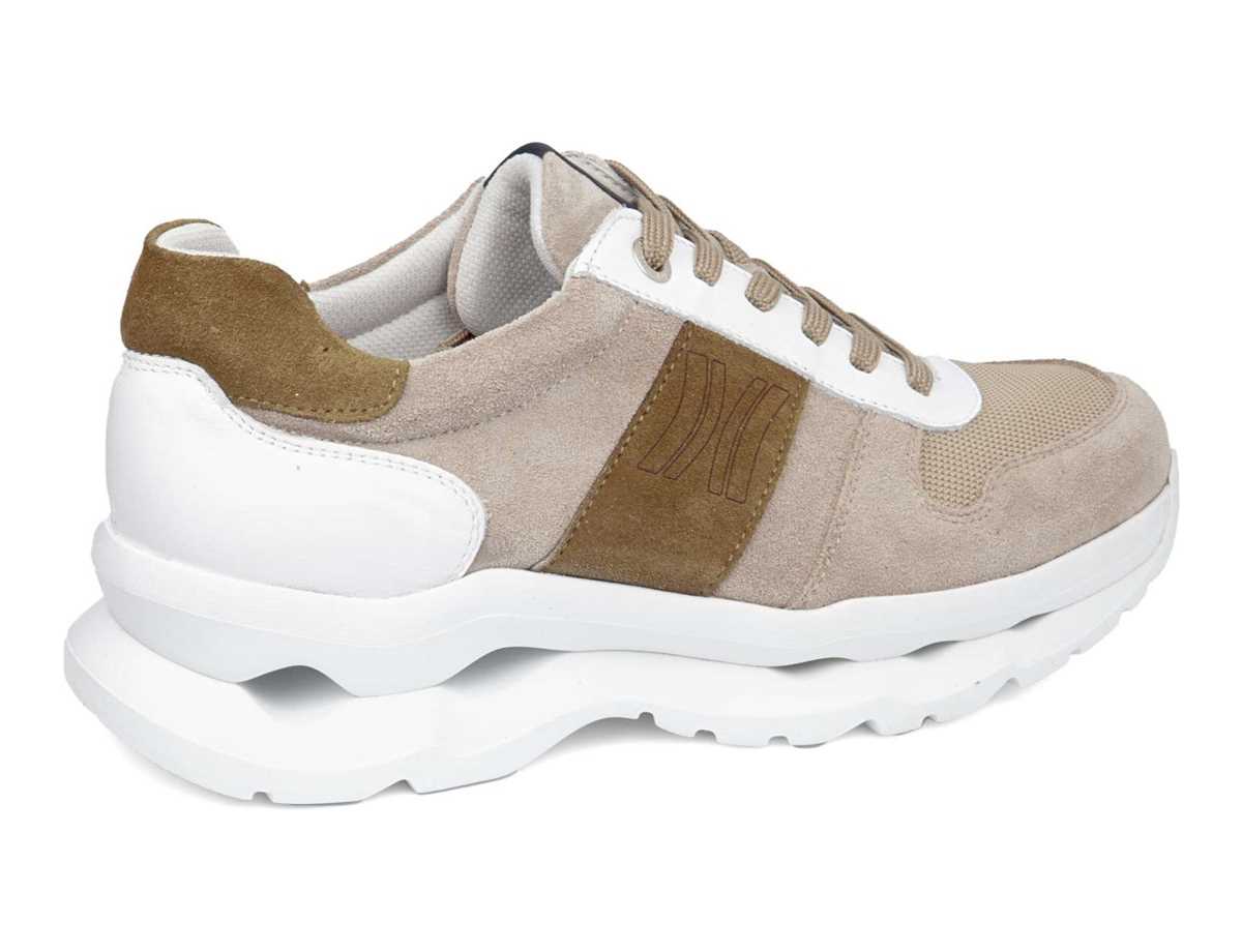 Scarpe Da Ginnastica Callaghan 17823 Mare Uomo Beige Verdi | BVD7517DM