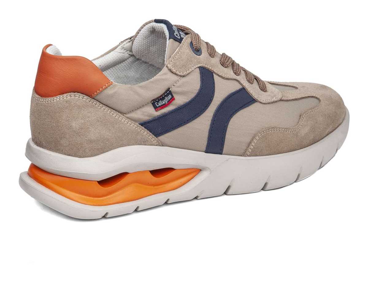 Scarpe Da Ginnastica Callaghan 45408 Vento Uomo Beige Blu | AEF9183EQ