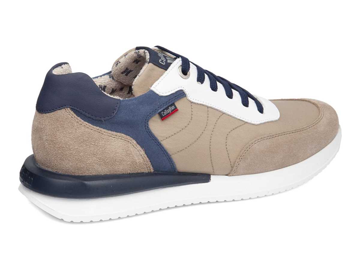 Scarpe Da Ginnastica Callaghan 51100 Moses Uomo Beige Blu | HDS4125SF