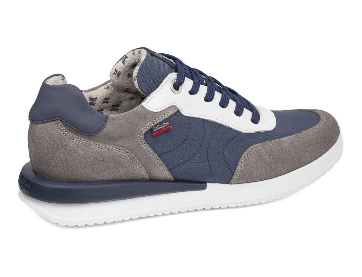 Scarpe Da Ginnastica Callaghan 51100 Moses Uomo Grigie Blu | TKV1057FP