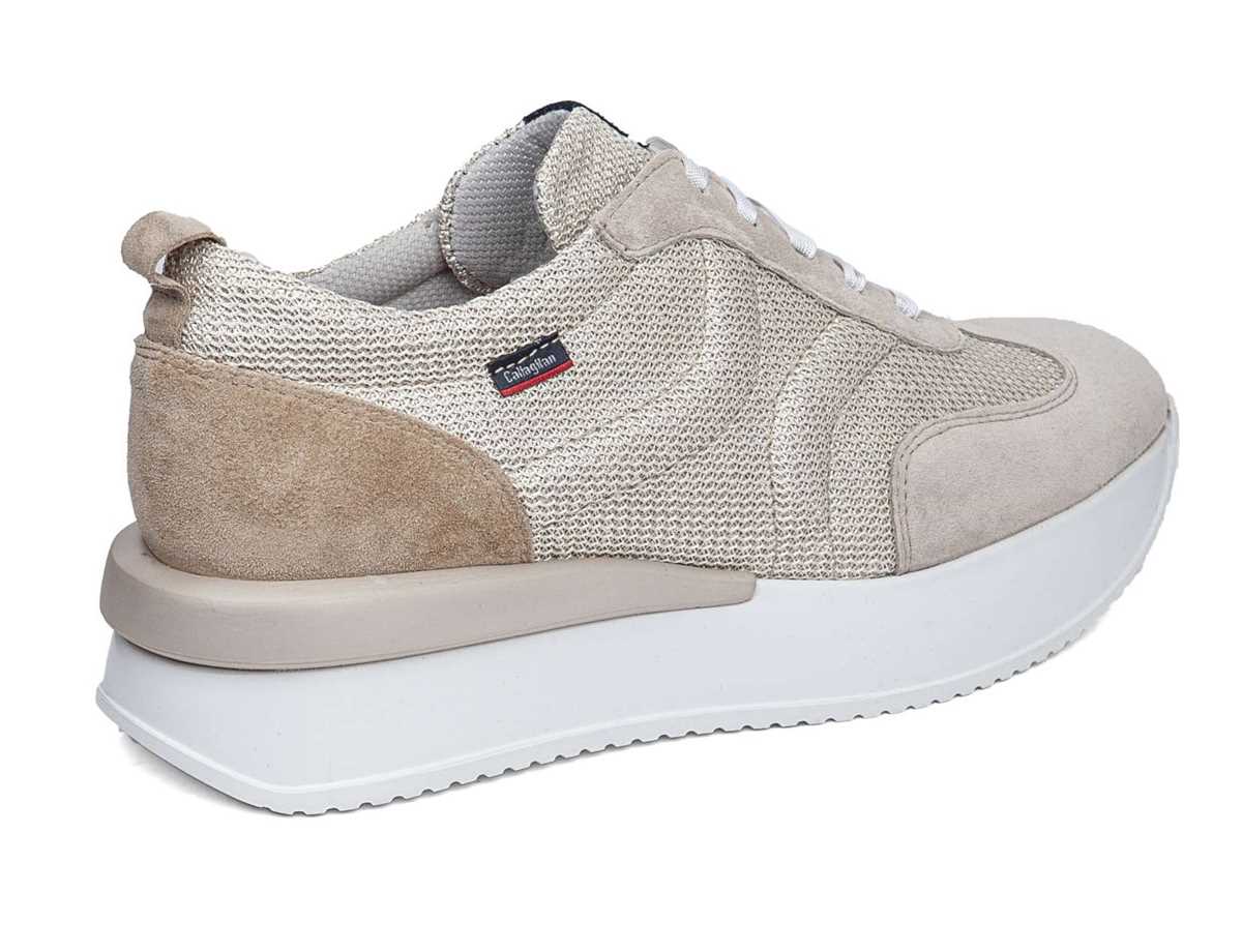 Scarpe Da Ginnastica Callaghan 51200 Dina Donna Bianche Beige | AGU435LR