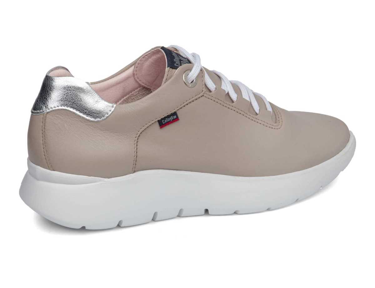 Scarpe Da Ginnastica Callaghan 51400 Nube Donna Beige Rosa Argento | ORZ8553OL