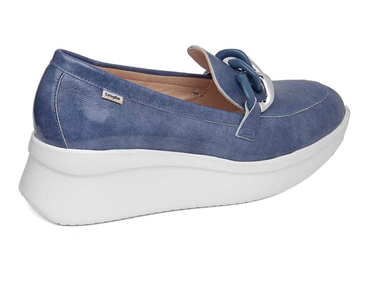 Scarpe Platform Callaghan 30019 Hanna Donna Blu | DIV6549LB