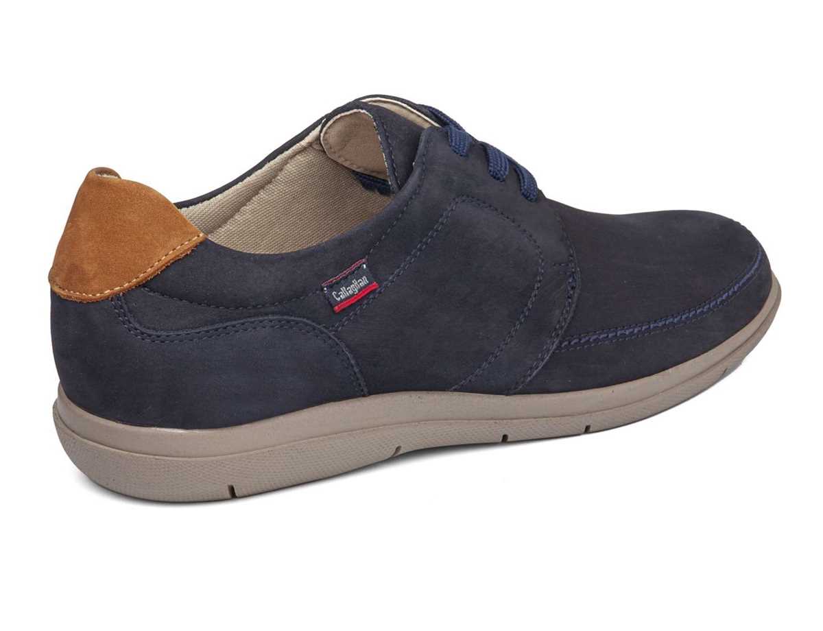 Scarpe Stringate Callaghan 46804 Duna Uomo Blu Marroni | QNW6453LN