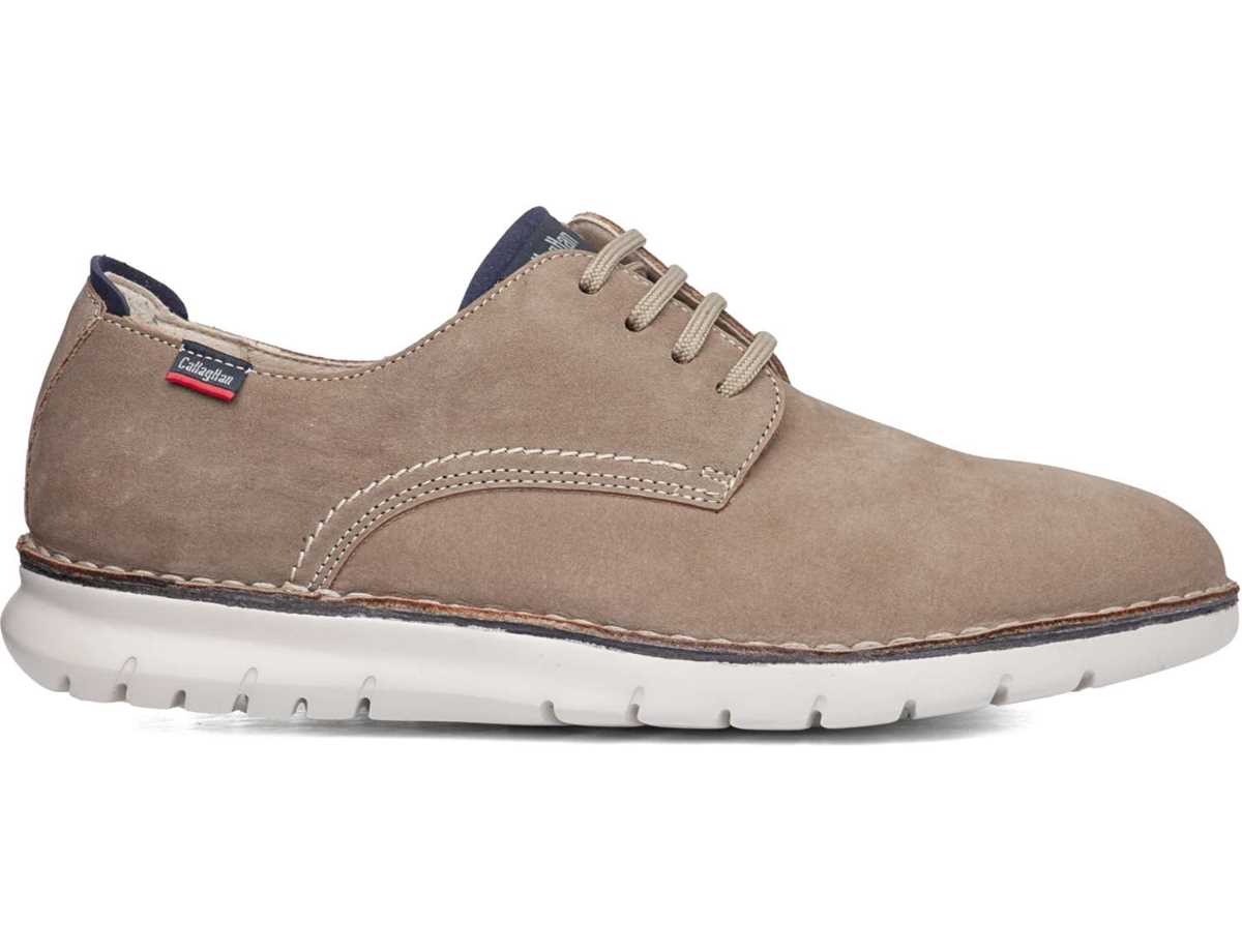 Scarpe Stringate Callaghan 47105 Awat-V. Uomo Beige Blu | BCK4629NZ