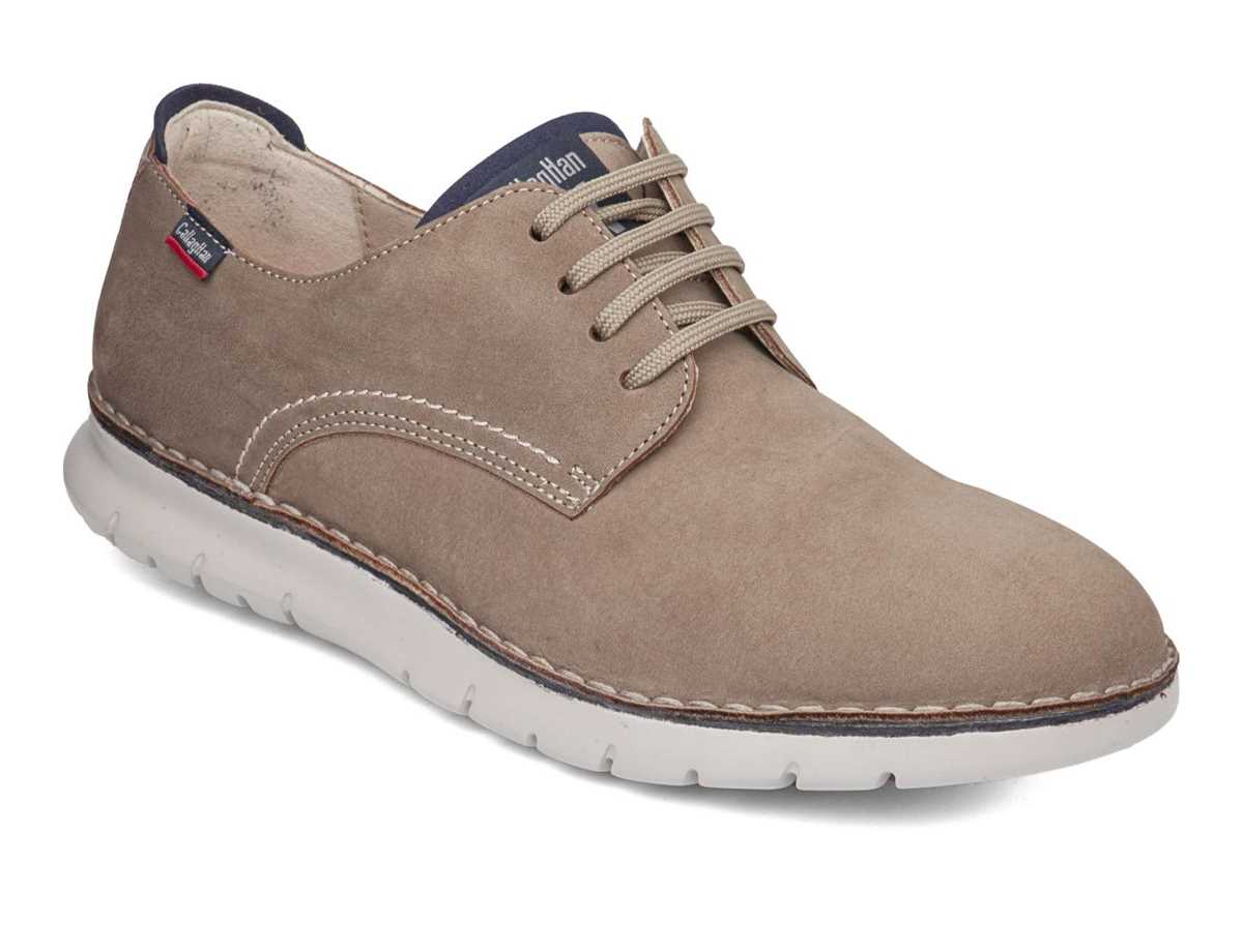 Scarpe Stringate Callaghan 47105 Awat-V. Uomo Beige Blu | BCK4629NZ