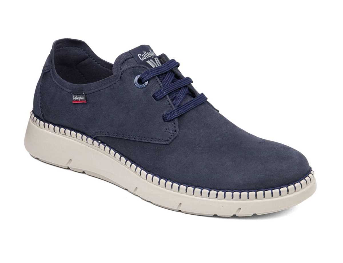 Scarpe Stringate Callaghan 53500 Circular Uomo Blu | GTA801MS