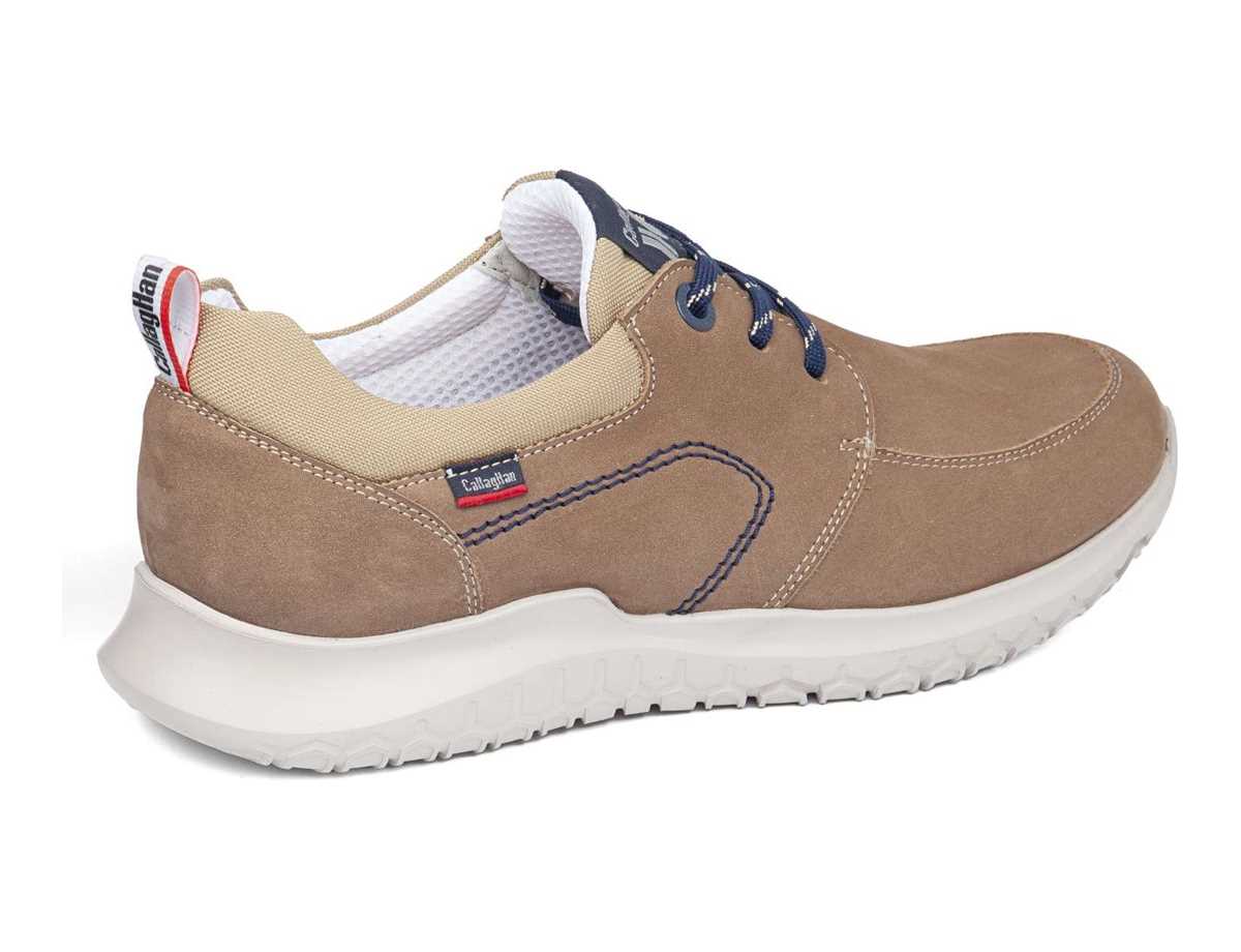 Scarpe Stringate Callaghan 53700 Suv Marine Cro Uomo Beige Blu | RLY10098BZ