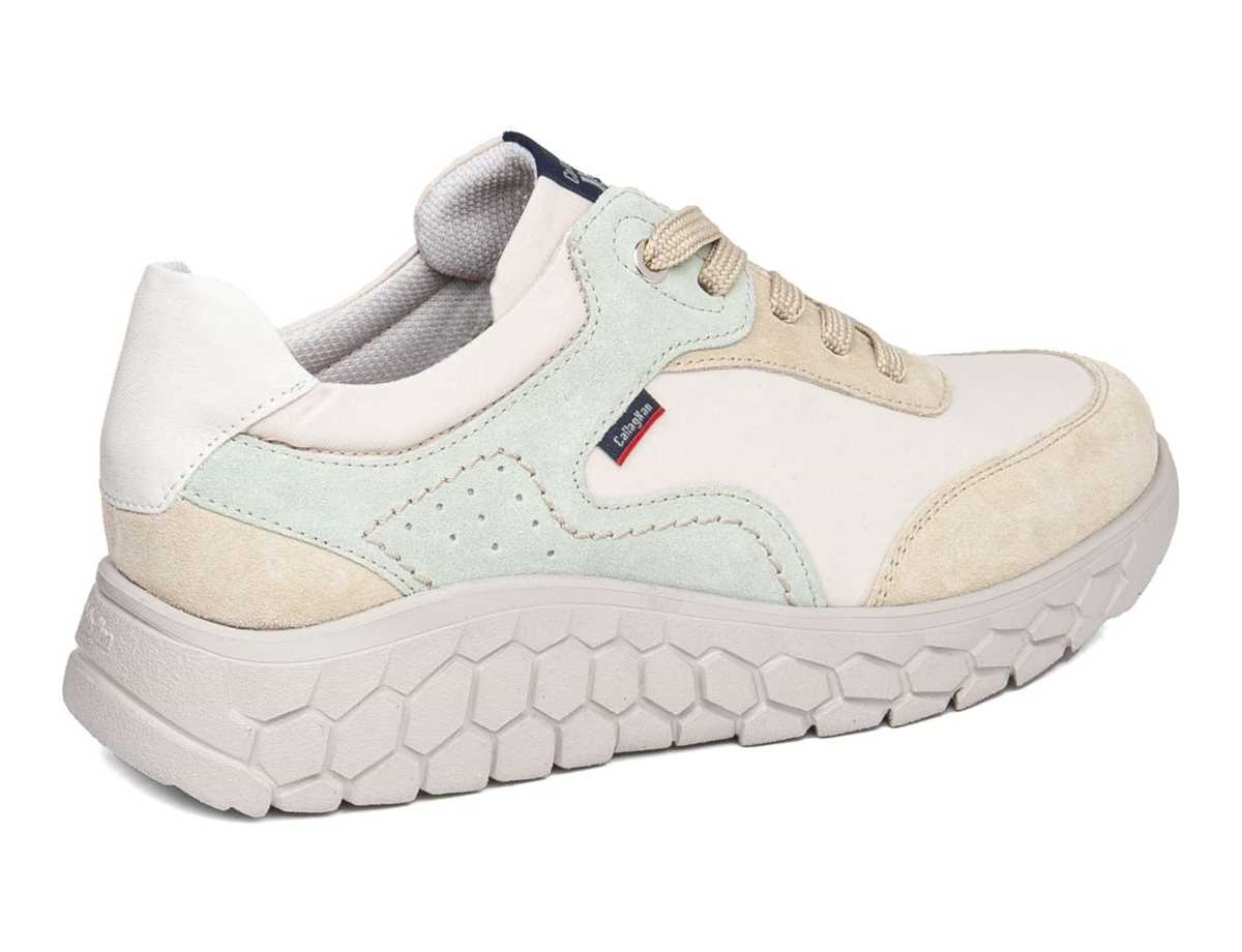 Scarpe da Ginnastica con Plateau Callaghan 60004 Suv Sra. Donna Beige Verdi | EUQ8257AM