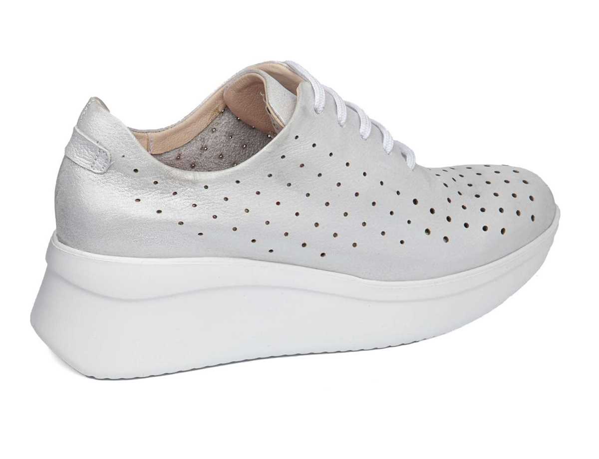 Scarpe da Ginnastica con Plateau Callaghan 30000 Hanna Donna Bianche | HAM1160AT