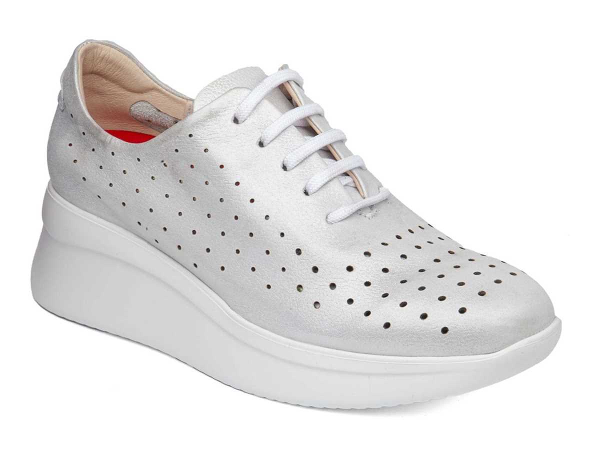 Scarpe da Ginnastica con Plateau Callaghan 30000 Hanna Donna Bianche | HAM1160AT