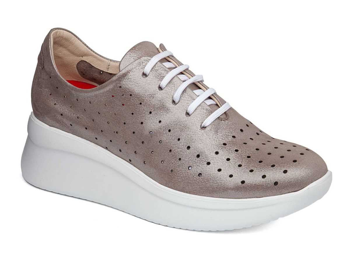 Scarpe da Ginnastica con Plateau Callaghan 30000 Hanna Donna Marroni | JDT5052ZR