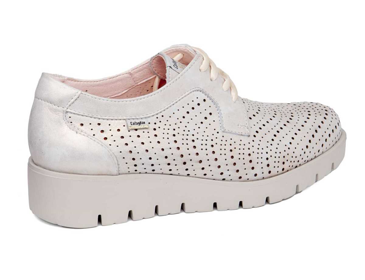 Scarpe da Ginnastica con Plateau Callaghan 89891 Haman Donna Beige Rosa | OUG2514TW